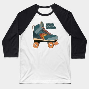 Roller Skate Quad Squad Baseball T-Shirt